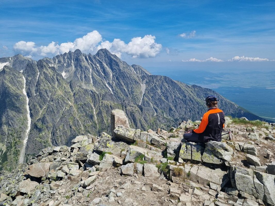 Tatry z dzieckiem Sławkowski Szczyt otoczenie Doliny Staroleśnej